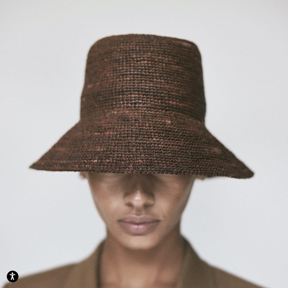 Janessa Leone Felix hat in Chocolate size Large